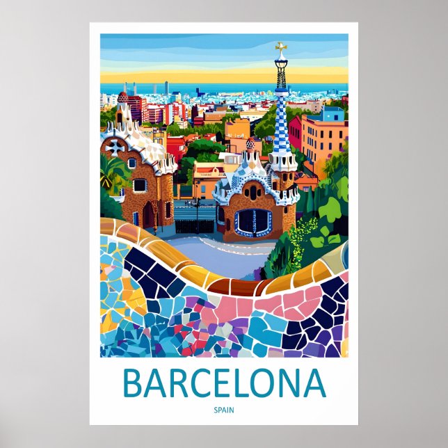 Affiche Barcelone 12 (Devant)