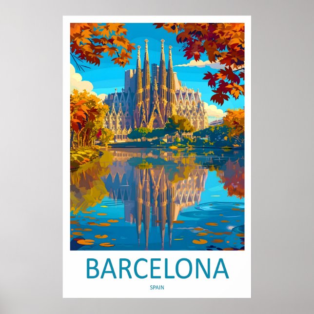 Affiche Barcelone 13 (Devant)