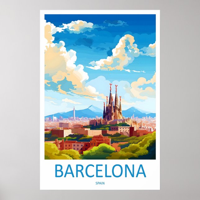 Affiche Barcelone 14 (Devant)