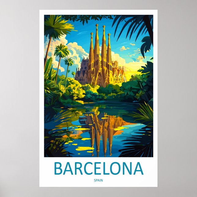 Affiche Barcelone 15 (Devant)