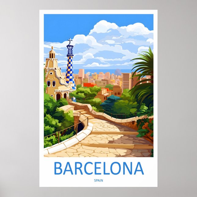 Affiche Barcelone 16 (Devant)