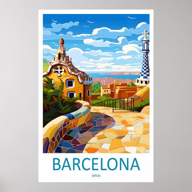 Affiche Barcelone 17 (Devant)