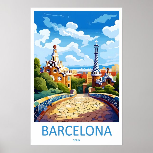 Affiche Barcelone 18 (Devant)