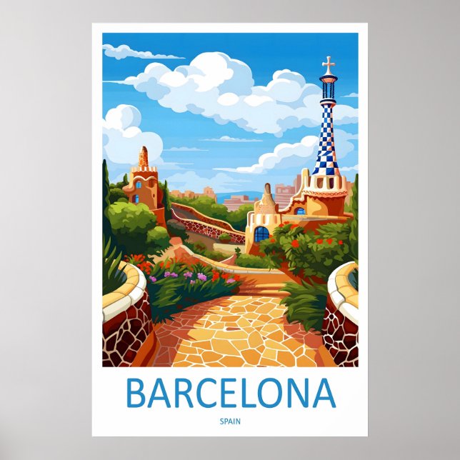 Affiche Barcelone 3 (Devant)