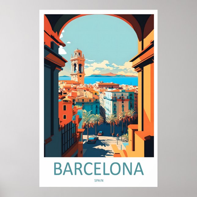 Affiche Barcelone 4 (Devant)