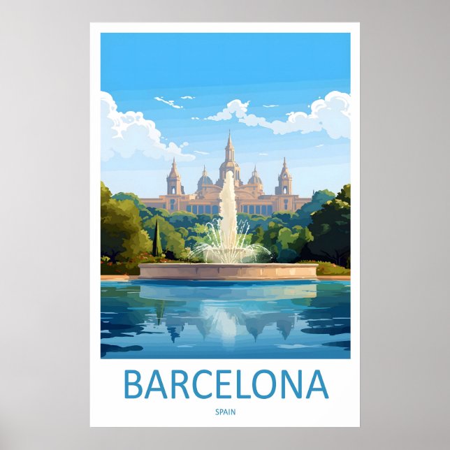 Affiche Barcelone 5 (Devant)