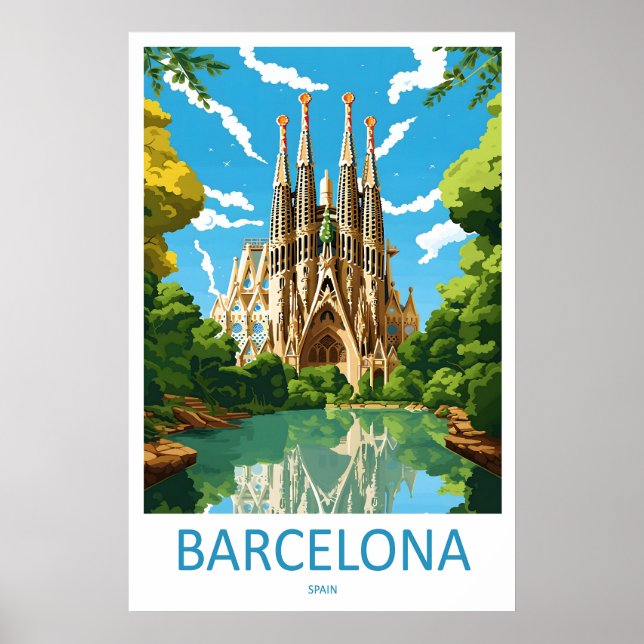 Affiche Barcelone 6 (Devant)