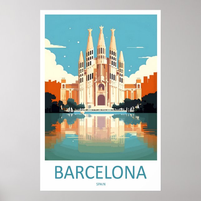 Affiche Barcelone 7 (Devant)