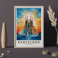 Barcelone Espagne La Sagrada Familia Voyage Art
