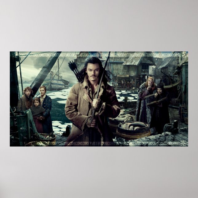 Affiche BARD THE BOWMAN™ à Laketown (Devant)