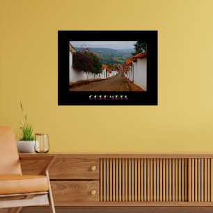 Affiche Barichara Colombie