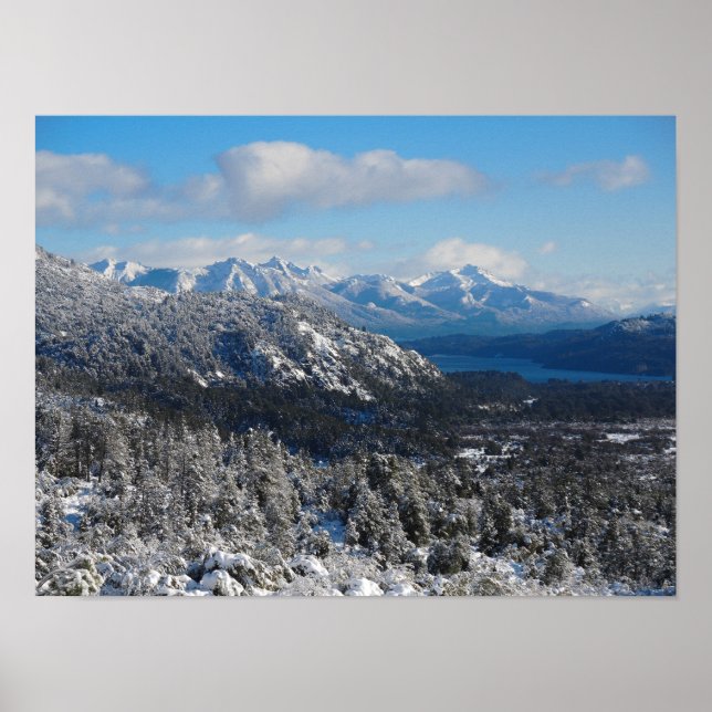Affiche Bariloche, Rio Negro, Argentine (Devant)