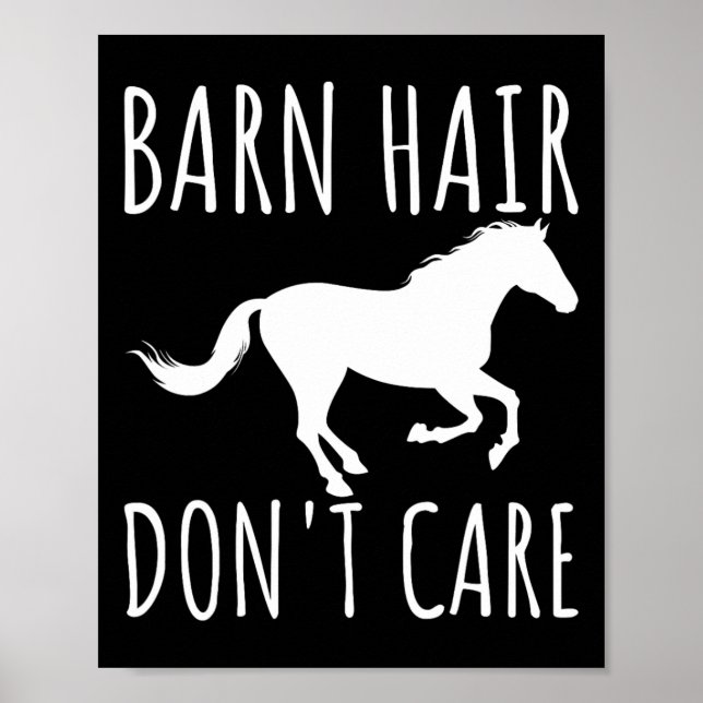 Affiche Barne Cheveux Pas De Soins Rancher Horse Riding Fa (Devant)