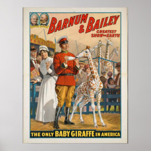 Affiche Barnum & Bailey's Presents : Bumbeno's Big Debut
