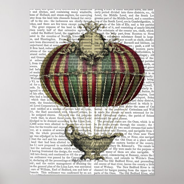 Affiche Baroque Fantasy Balloon (Devant)