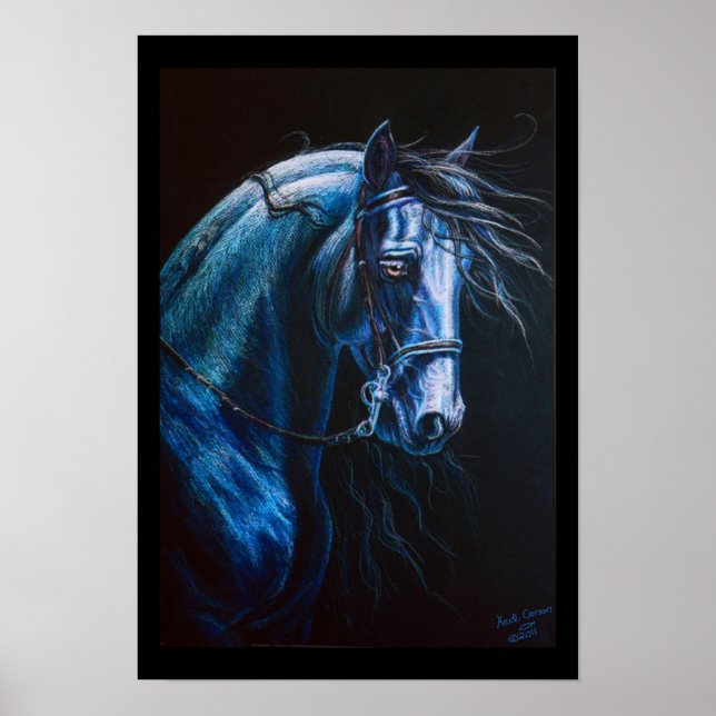 Affiche Baroque Horse (Devant)