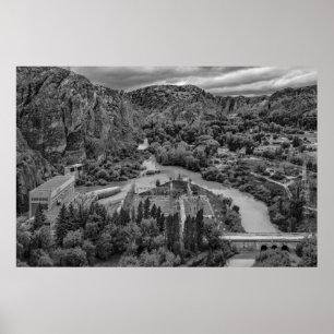 Affiche Barrage Florentino ameghino, chubut, argentine