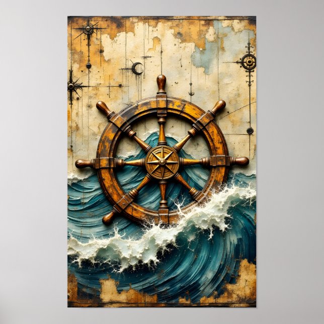 Affiche Barre à roue (Devant)