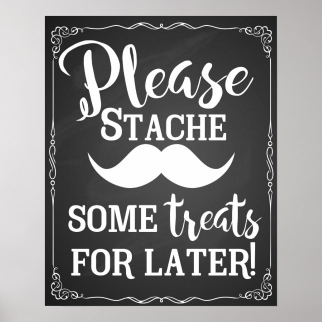 Affiche barre de bonbons panneau de table douce mariage ta (Devant)