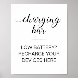 Affiche Barre de chargement Chargez votre téléphone Pannea
