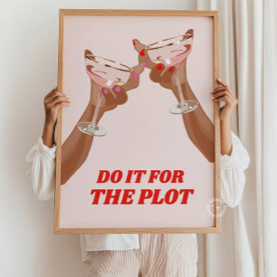 Affiche Barre Décor de panier, Cheers Print, Do it For the