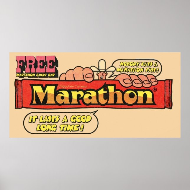 Affiche Barre Marathon Candy (Devant)