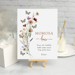 Affiche Barre Momosa Terracotta Fleur Sauvage