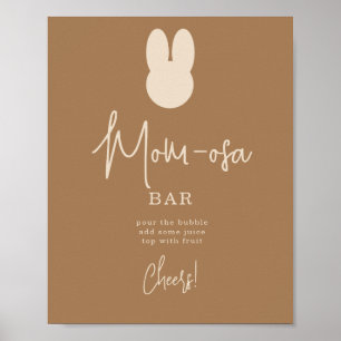 Affiche Barre simple Bunny mOM-osa