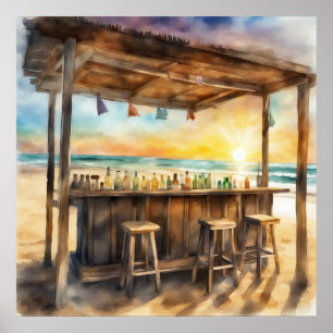 Affiche Barre Tiki - 1 -