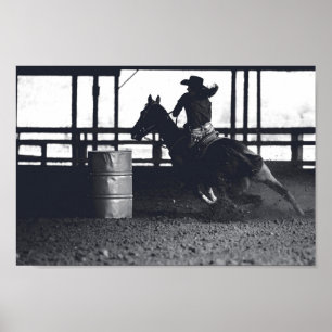 Affiche Barrel Racer —