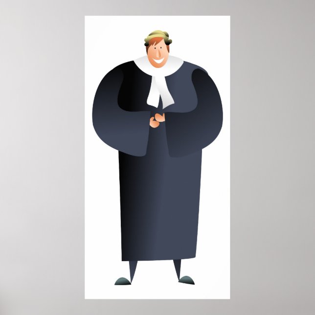 Affiche Barrister (Devant)