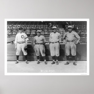 Affiche Base-ball 1920 de Triple Play