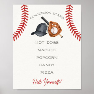 Affiche Base-ball Little Rookie Concession Stand