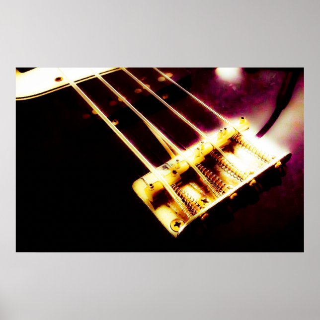 Affiche Base d'une basse (Devant)