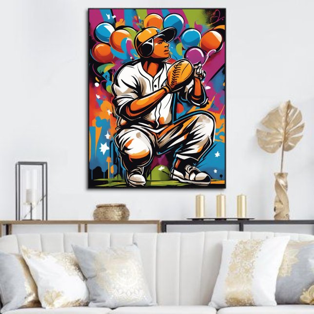 Affiche baseball (Créateur téléchargé)