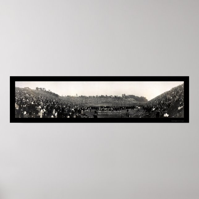 Affiche Baseball à Cleveland Photo 1915 (Devant)