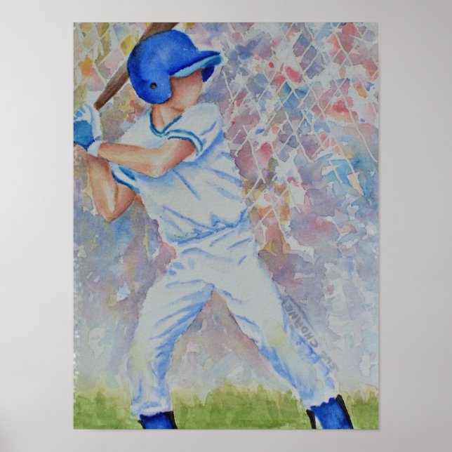Affiche Baseball Batter (Devant)