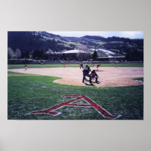 Affiche Baseball d'Aspen