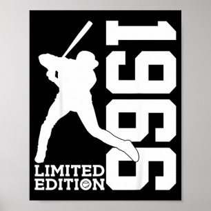 Affiche Baseball édition limitée 60e anniversaire 1966