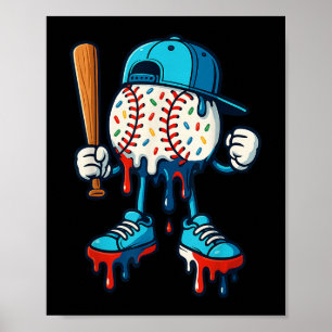 Affiche Baseball Lifestyle 101 Vêtements Jeune Baseball Dr