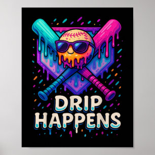 Affiche Baseball Lifestyle 101 Vêtements Jeune Baseball Dr