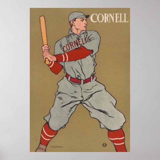Affiche Baseball Player (Devant)