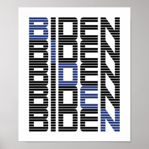Affiche Bases de texte BIDEN