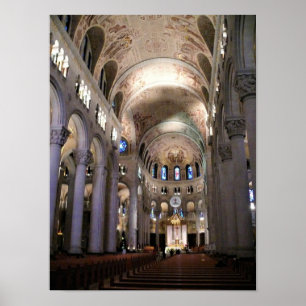 Affiche Basilica of Sainte Anne de Beaupre, Québec, Canada