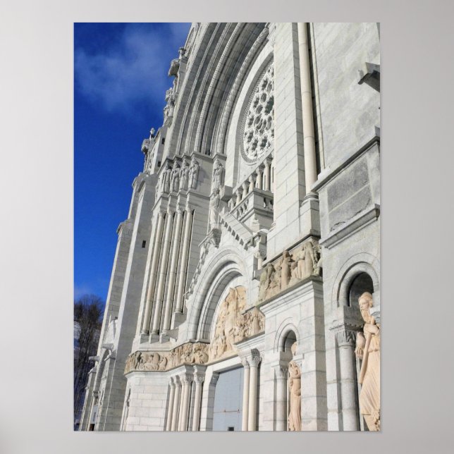 Affiche Basilica of Sainte Anne de Beaupre, Québec, Canada (Devant)