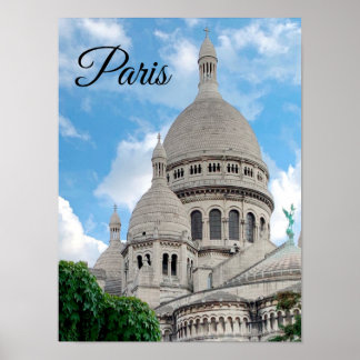 Affiche Basilique du Sacré-Coeur