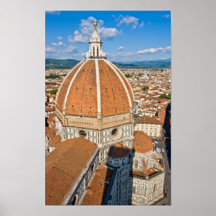 Affiche Basilique Duomo de Santa Maria del Fiore - Florenc