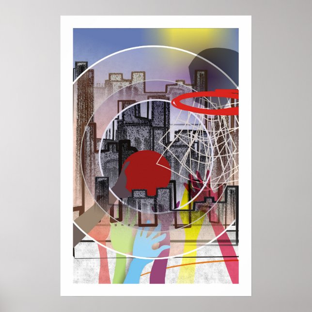 Affiche Basket (Devant)