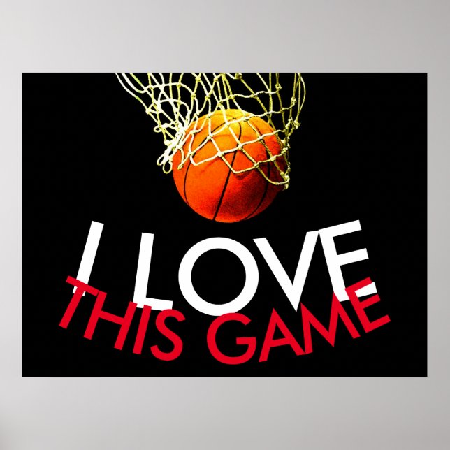 Affiche Basket-ball (Devant)