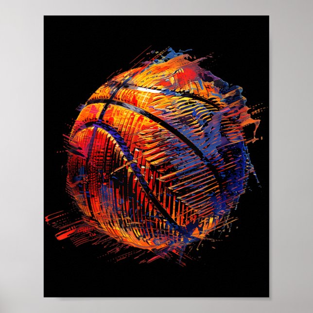 Affiche Basket-ball Artwork Basket-ball Capture Bball P (Devant)